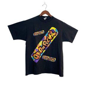 Vintage Ocean Pacific Black Single Stitch T-Shirt OP 1993 Size M